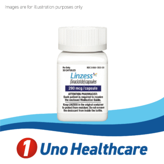 Linzess (Linaclotide) 290mcg – 30 Capsules – IBS-C Treatment for Adults