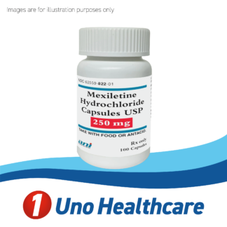 Mexiletine 250mg – 100 Capsules – Class IB Antiarrhythmic for Ventricular Arrhythmias