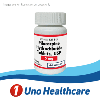 Pilocarpine 5mg – 100 Tablets – Cholinergic Agonist for Xerostomia (Dry Mouth)