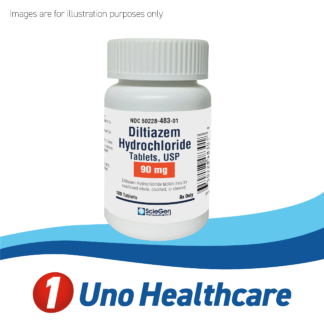 Diltiazem Hydrochloride 90mg – Treatment for Angina and High Blood Pressure