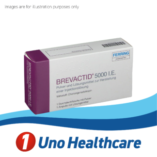 Brevactid (Chorionic Gonadotropin) 5000 IU/mL – fertility, hypogonadism, and puberty