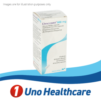 Diacomit (Stiripentol) Stiripentol 500mg – anticonvulsant for Dravet Syndrome