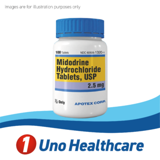 Midodrine (Midodrine Hydrochloride) Midodrine 2.5 mg – antihypotensive agent